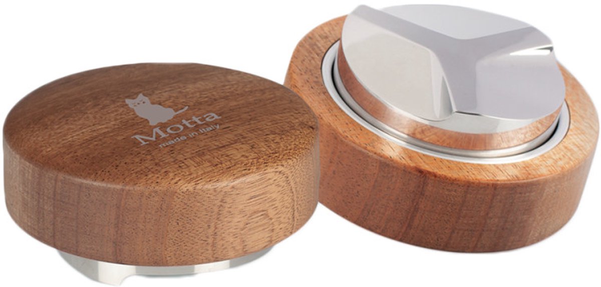 Kaffeutjämnare Motta Wood, 58 mm