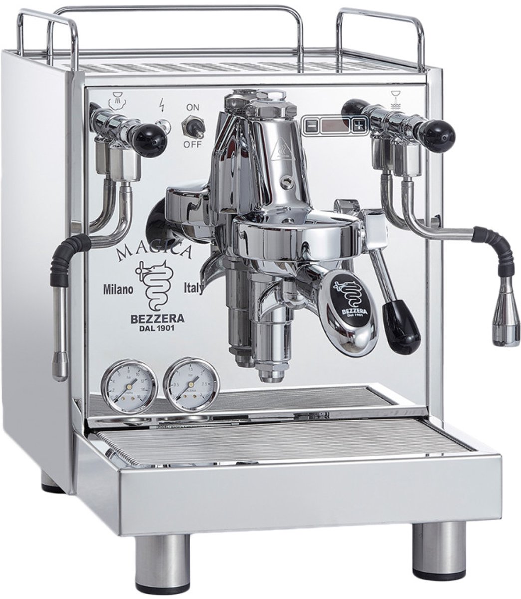 Bezzera Magica S PID Espressomaskin, halvprofessionell - Rostfritt stål