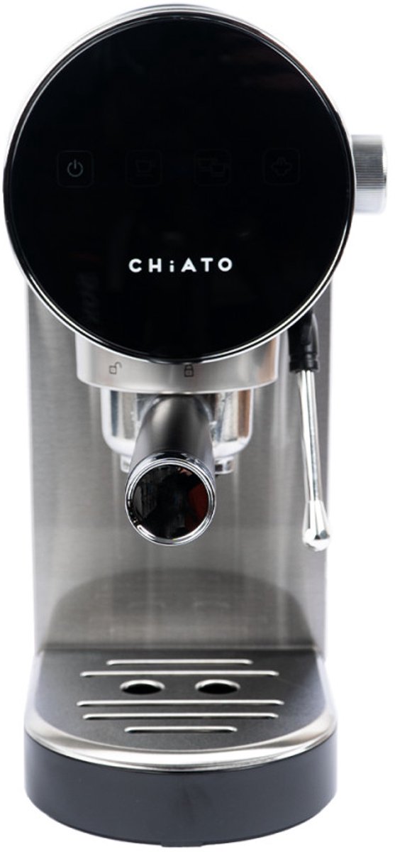 CHiATO Luna Style Espressomaskin - Silver