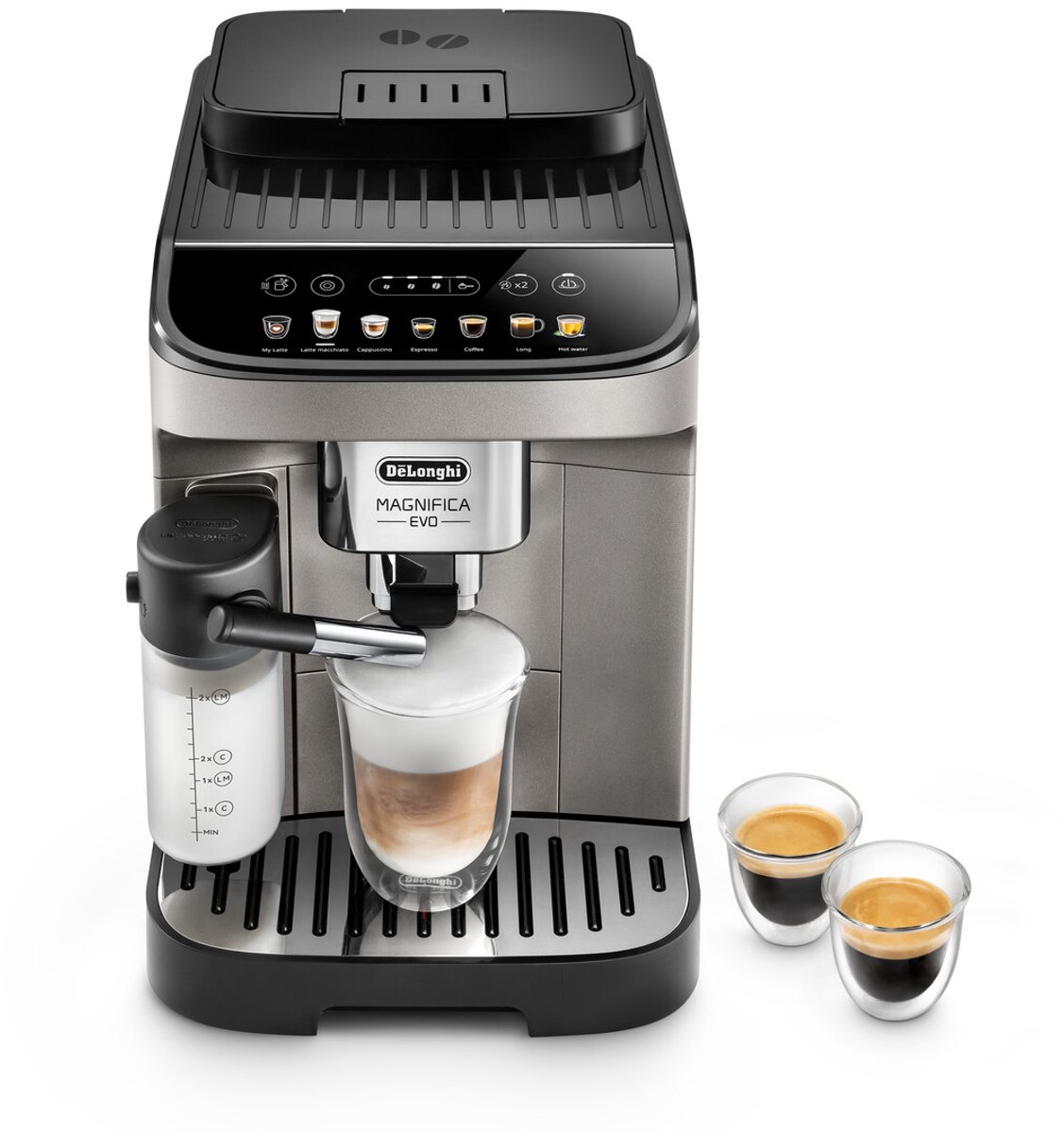 DeLonghi Magnifica Evo ECAM290.81.TB Helautomatisk kaffemaskin bönor - Grå