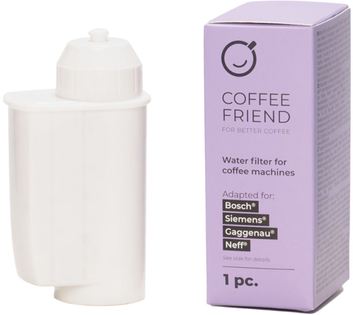 Vattenfilter Coffee Friend för Siemens / Bosch / Gaggenau / Neff kaffemaskiner TZ70003