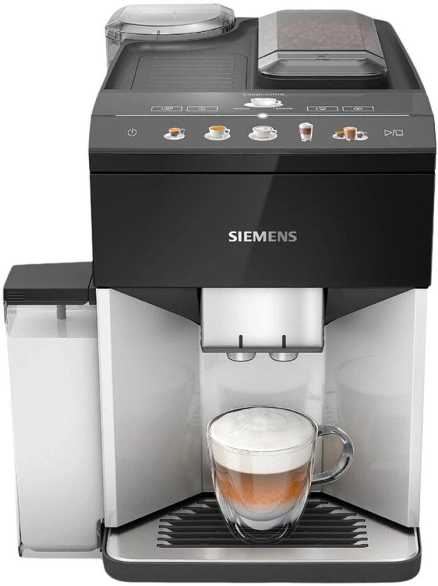 Siemens EQ500 TQ513R01 Integral Helautomatisk kaffemaskin bönor - Svart