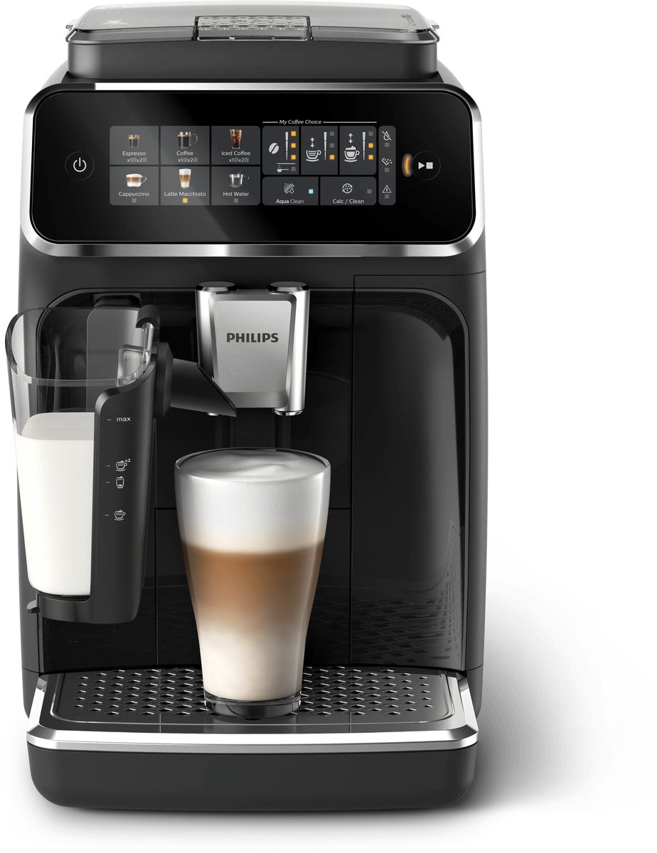 Philips 3300 LatteGo EP3341/50 Helautomatisk kaffemaskin - Svart