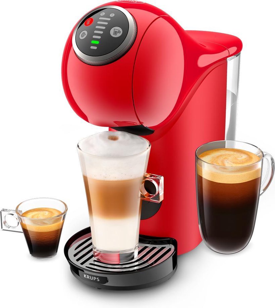 NESCAFÉ® Dolce Gusto® GENIO S Plus KP340510 Maskin med kapslar (Krups) - Röd