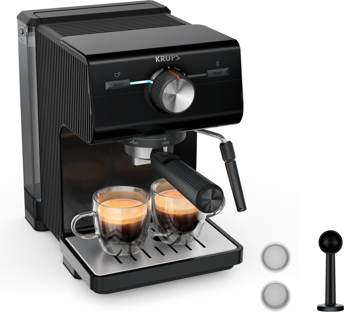 Krups Authentic C50 XP381810 Espressomaskin - Svart