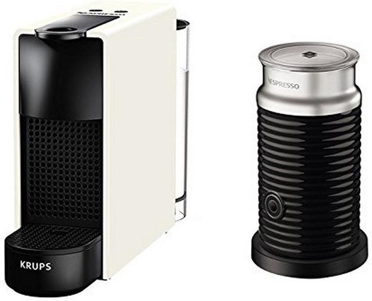 Nespresso Essenza Mini XN111110 Maskin med kapslar från Krups - Vit