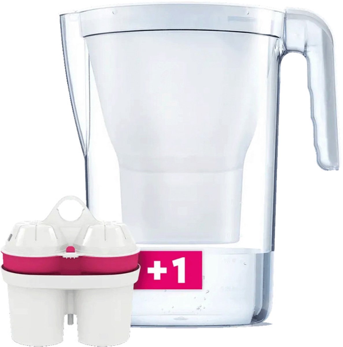 BWT Vida vattenfilterkanna, 2,6 l + 1 magnesiummineraliserat vattenfilter