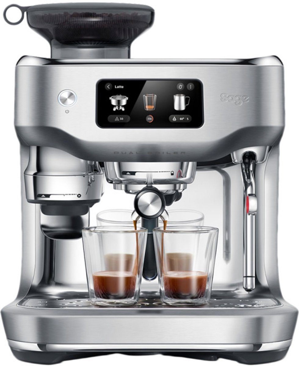 Sage the Oracle™ Dual Boiler SES995BSS espressomaskin med bönor – Silver