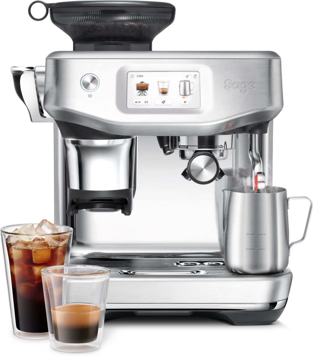Sage the Barista Touch™ Impress Cold Brew SES882BSS Espressomaskin -  R. stål