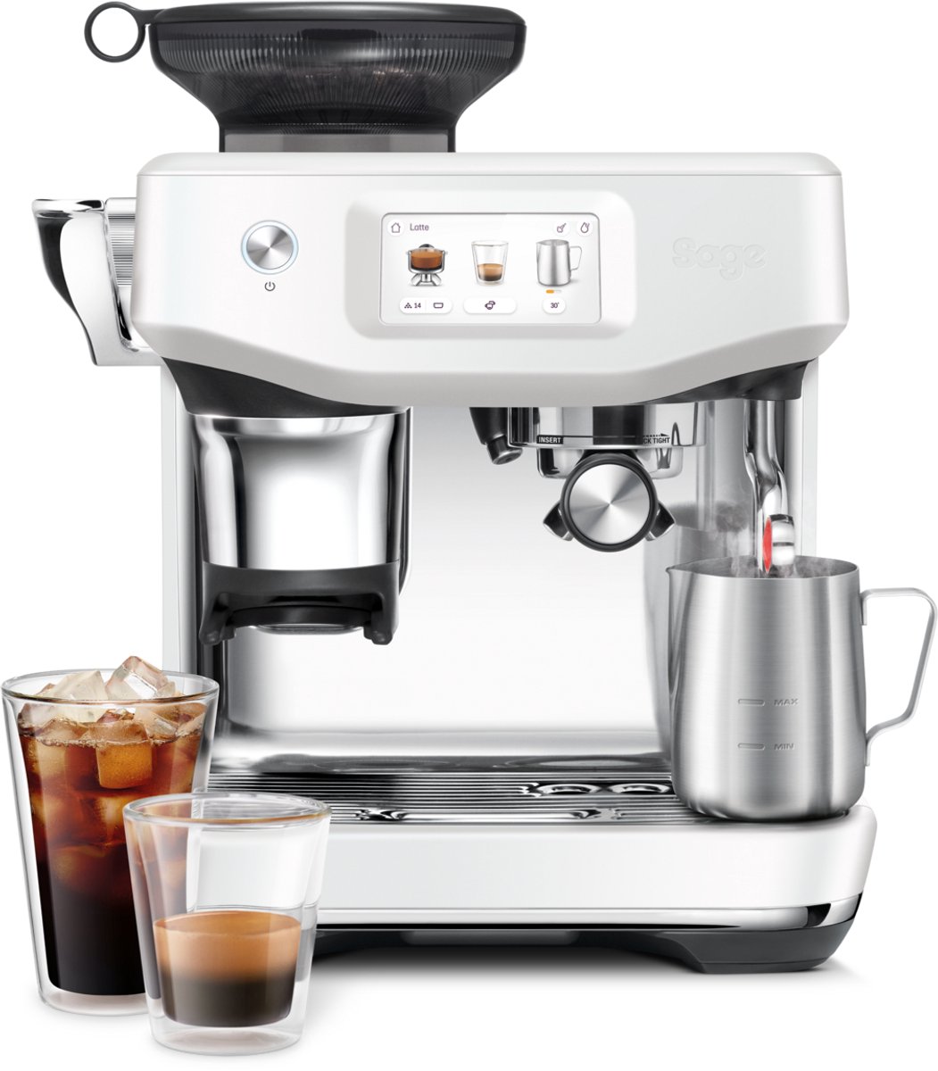 Sage the Barista Touch™ Impress Cold Brew SES882SST Espressomaskin - Vit