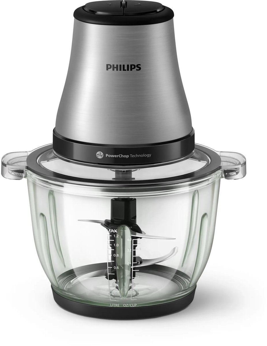 Philips 3000 series HR1503/00 Minihackare, 500W - Silver