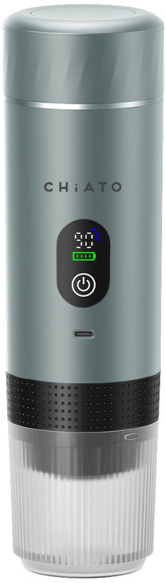 CHiATO brewPLAY Smart bärbar espressomaskin – Grå