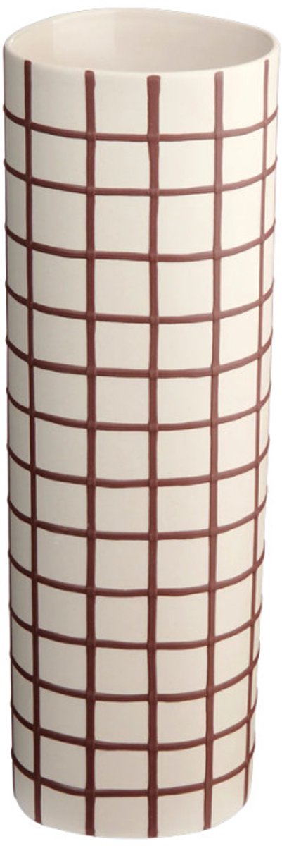 Asa Selection Bordeaux Squares vas, 8 x 25 cm