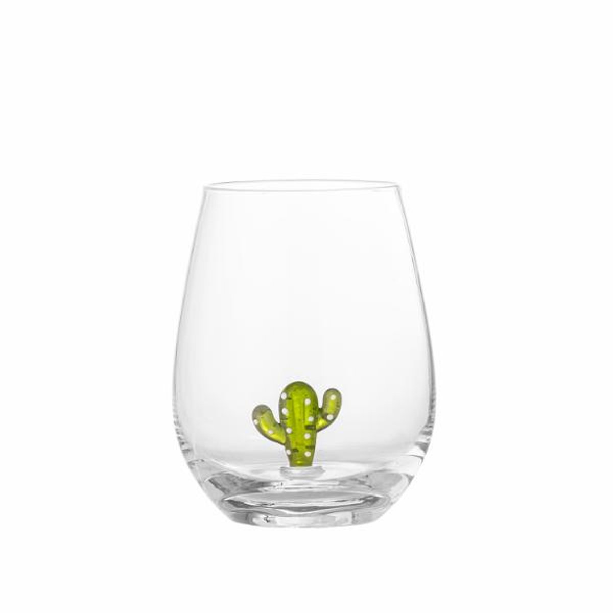 Bloomingville Misa Clear Cactus Glas, 560 ml