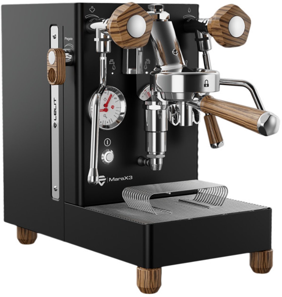 Lelit MaraX3 espressomaskin – svart
