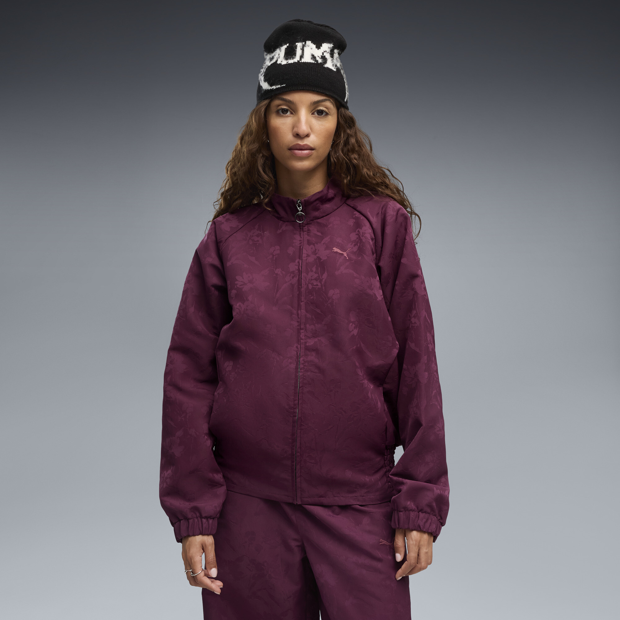 PUMA Essentials Elevated Darling Trainingsjacke Damen, Kleidung, Rot, XXL