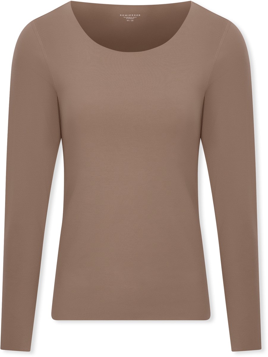 Shirt langarm wärmend nougat - Invisible Soft Warming 46