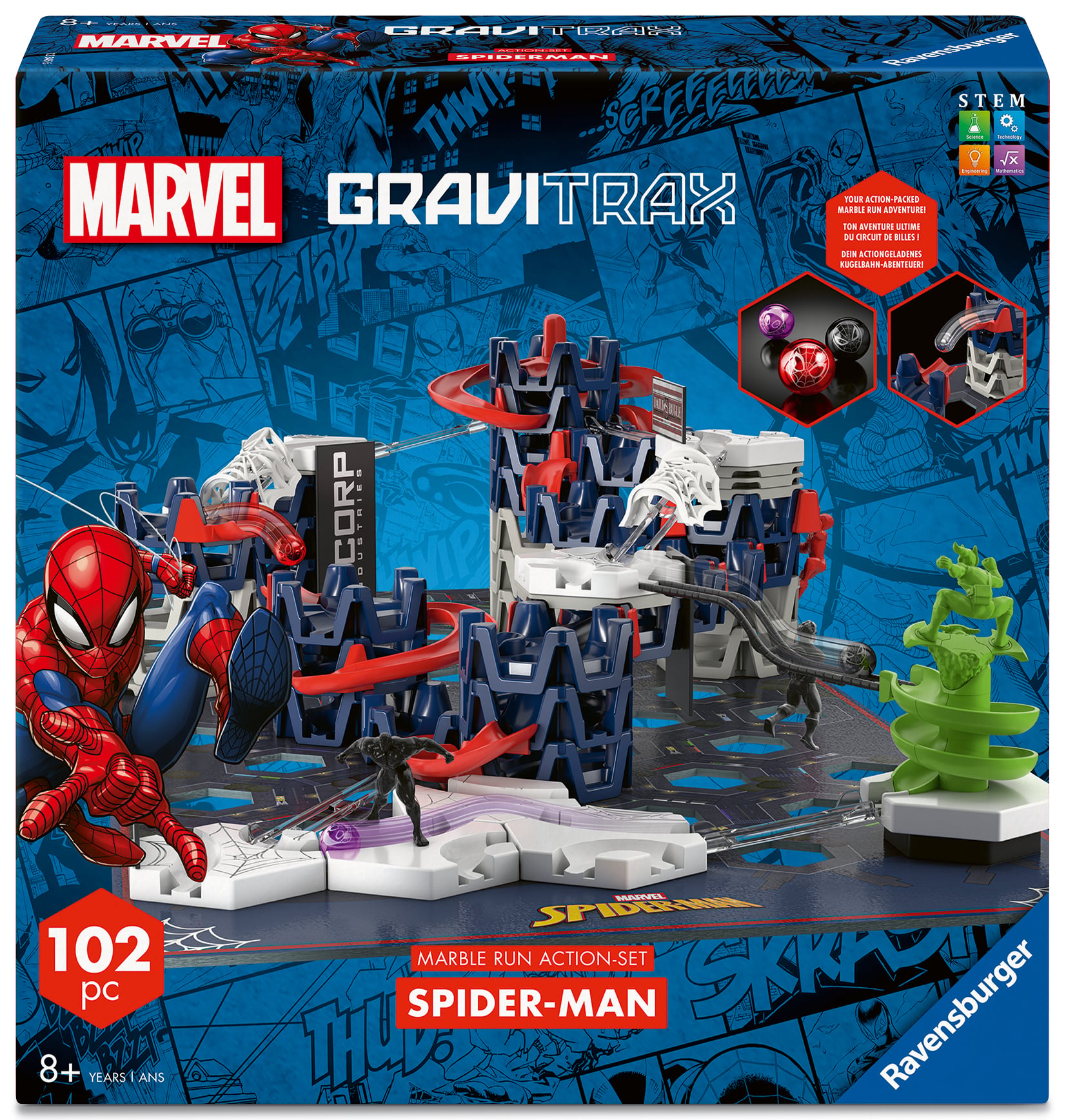 Ravensburger - GraviTrax Action Set M Spider-Man (12020017)