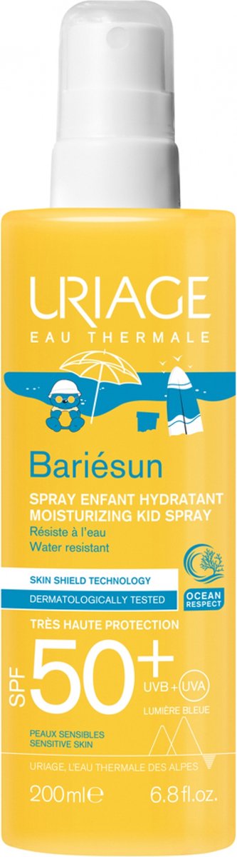 Sonnenschutzspray mit SPF 50+ für Kinder Bariesun, 200 ml, Uriage
