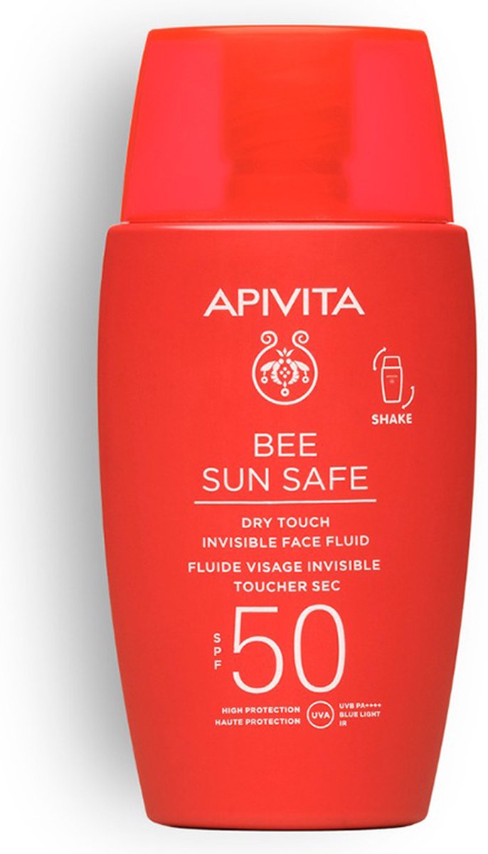 Bee Sun Safe Invisible Fluid Sonnenschutzcreme SPF50, 50 ml, Apivita