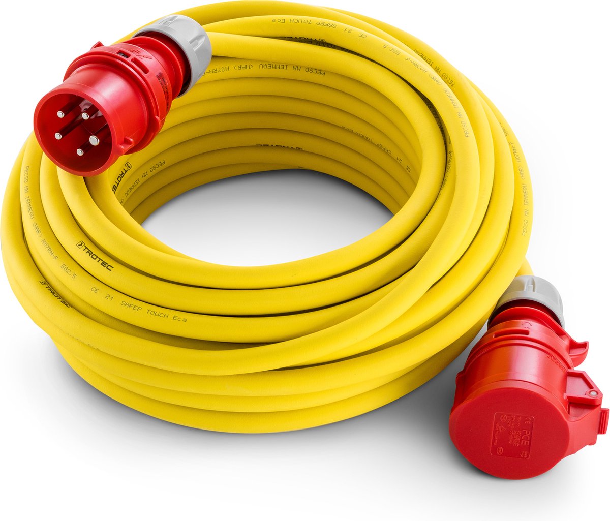 Cavo di prolunga professionale 20 m / 400 V / 2,5 mm² - Made in Germany