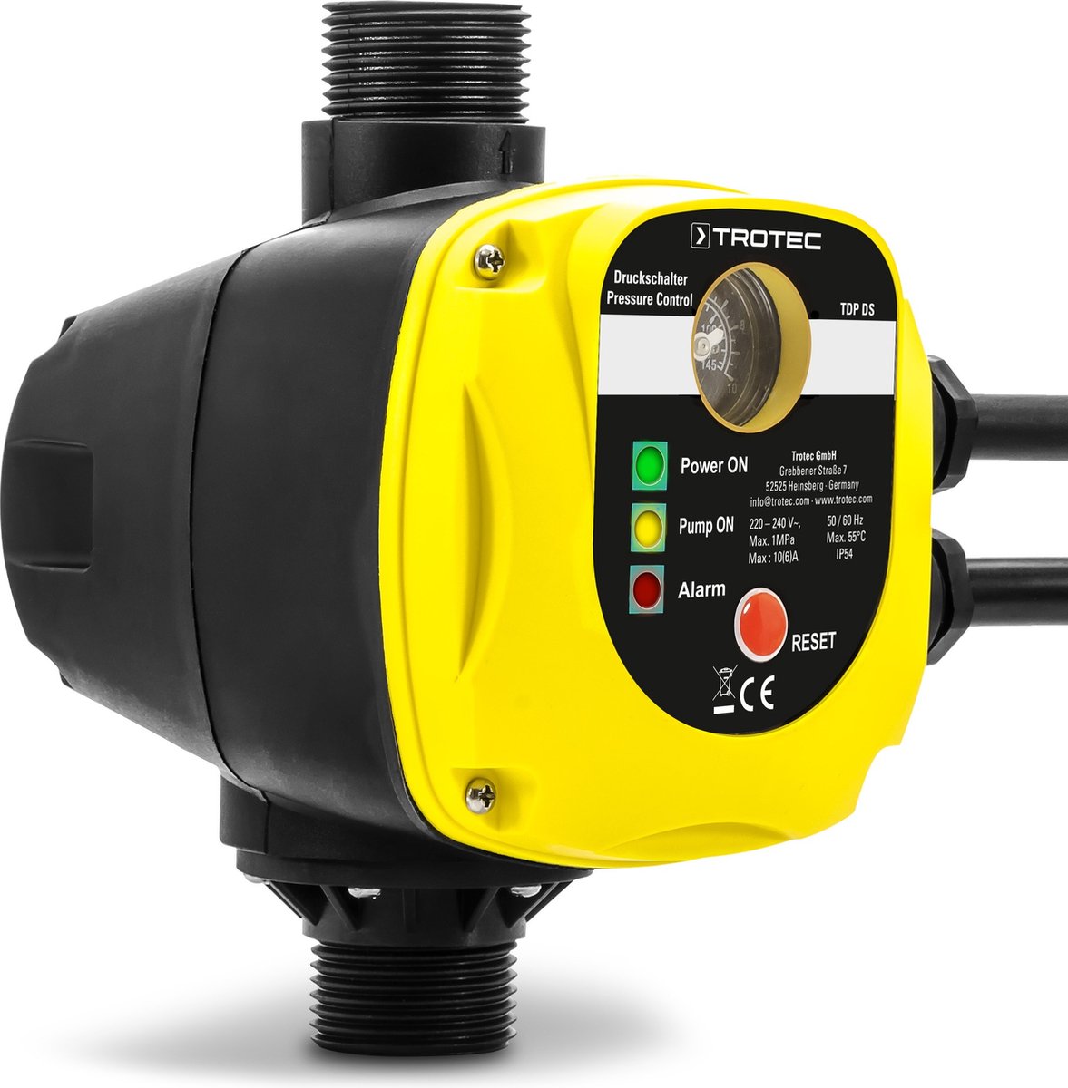 Elektronisk tryckbrytare TDP DS utan kontakt