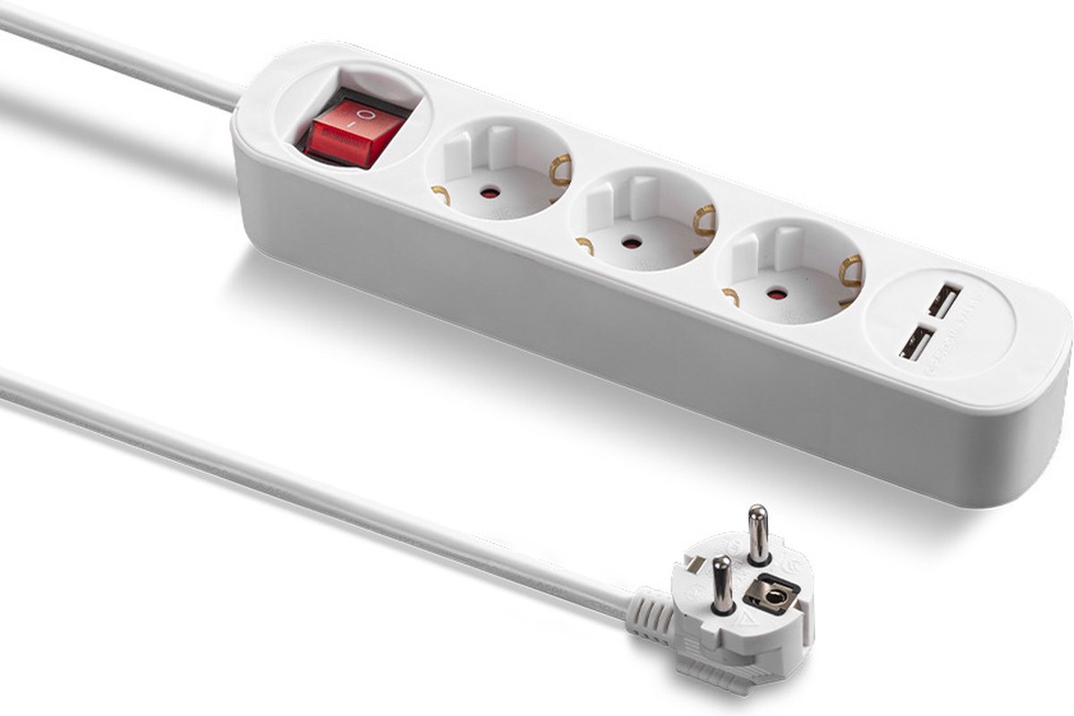 Grenuttag PVH3 med 2 USB-ladduttag