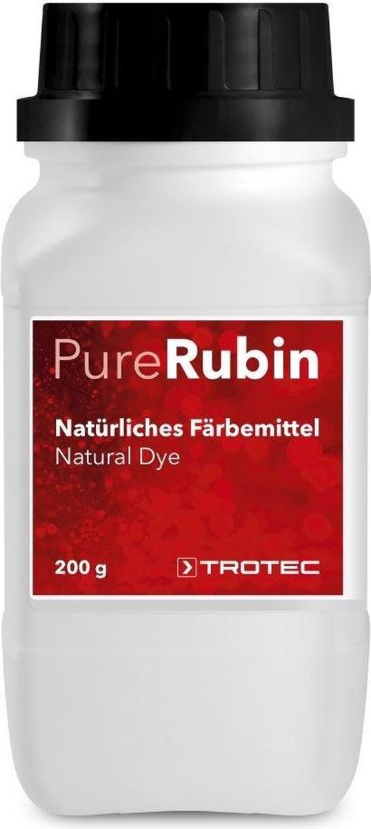 Trotec Colorant naturel rouge PureRubin 200 g