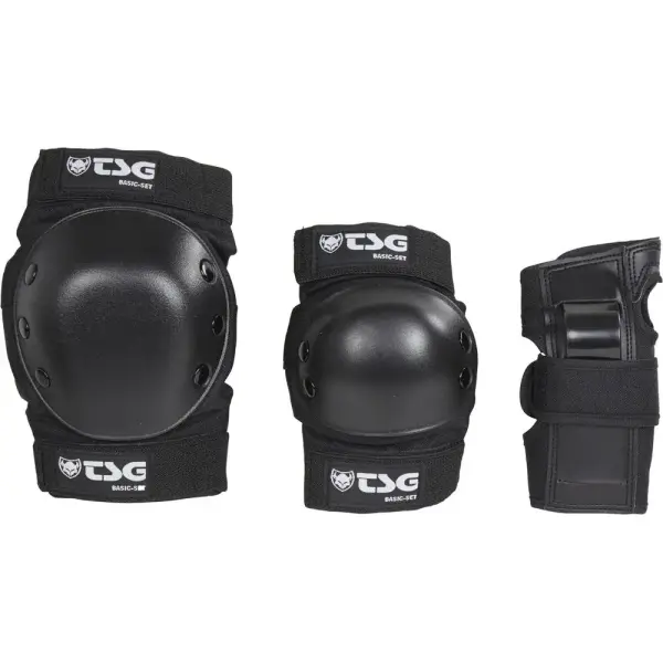 Protektoren Set TSG 3 Stk. (L - Schwarz)