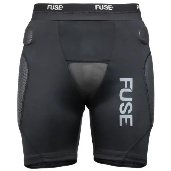 Fuse Omega Impact Padded Shorts (M - Schwarz)