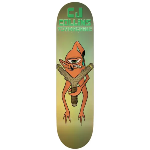 Skateboard Deck Toy Machine CJ Collins Pro (8" - Sling Shot)