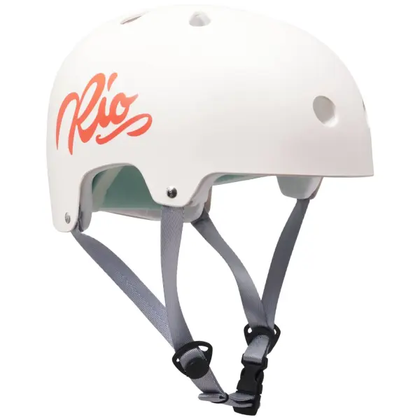 Skate Helm Rio Roller Script (XXS/XS - Weiß)
