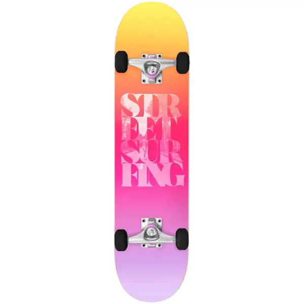 Skateboard Komplettboard Street Surfing (7.75" - Free Soul)