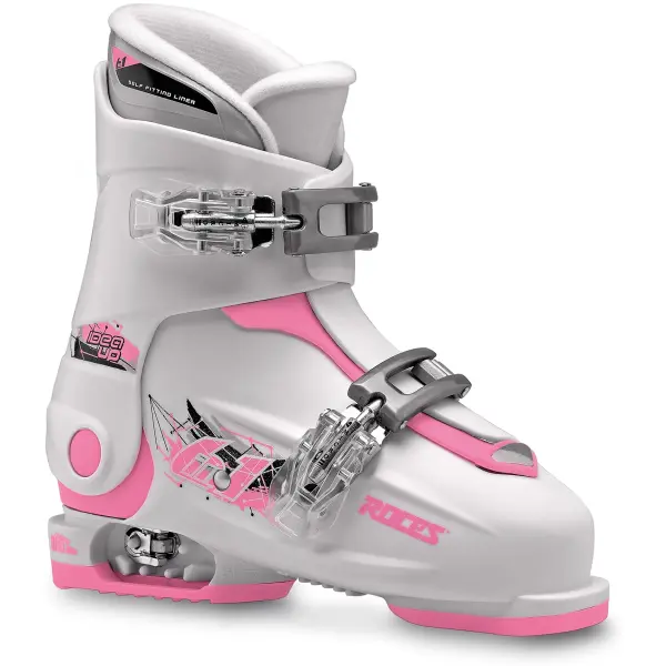 Skischuhe Kinder Roces Idea Up 6in1 Junior Verstellbar (19-22 - Weiß/Pink)