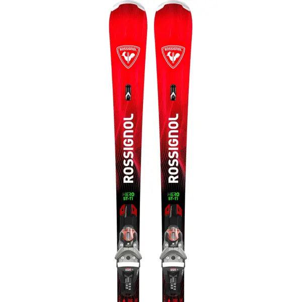 Carving Ski Rossignol Hero ST TI K + NX 12 (167cm - Rot)