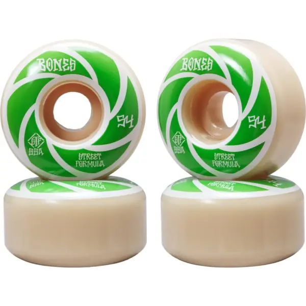 Skateboard Rollen Bones STF V1 Standard 4 Stk. (54mm - Patterns 99a)