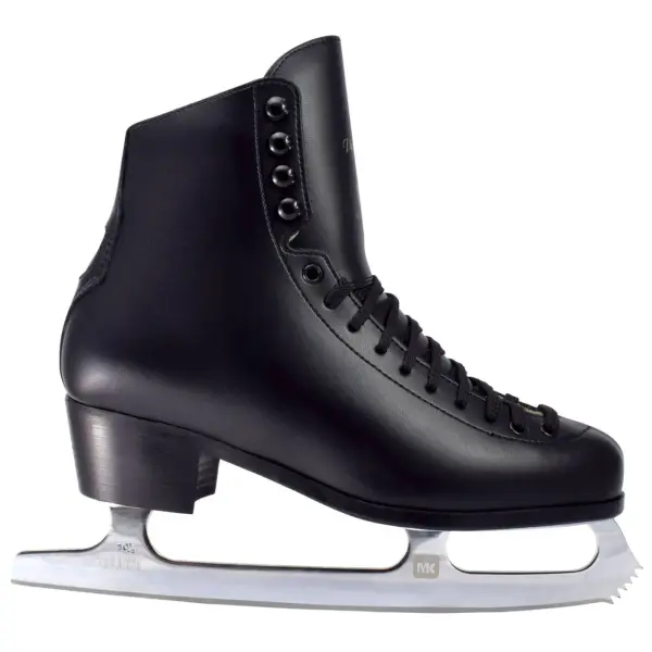 Eiskunstlauf Schlittschuhe Wifa Prima Intermediate Flight (Schwarz - 38)