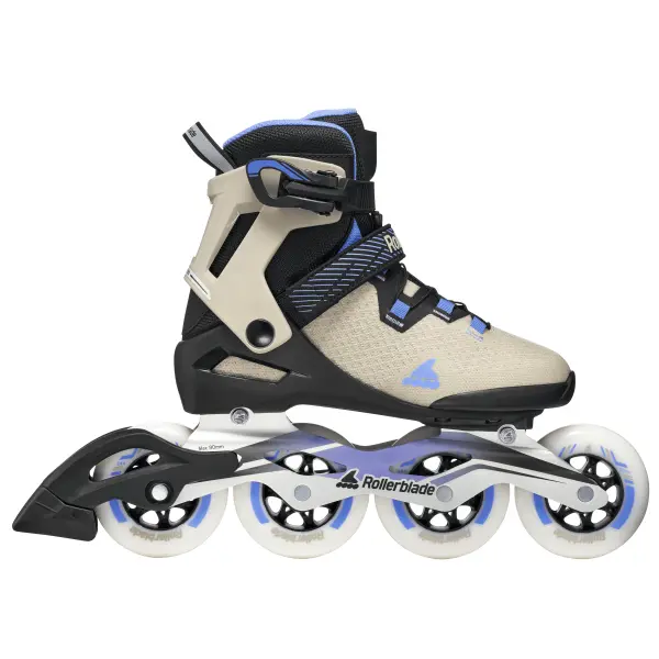 Inliner Damen Rollerblade Macroblade 90 (Black/Sand/Purple - 36.5)