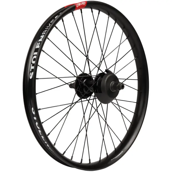 BMX Hinterrad Stolen 20" Hive-Lowpro 36H Cassette (Schwarz - Right hand drive)
