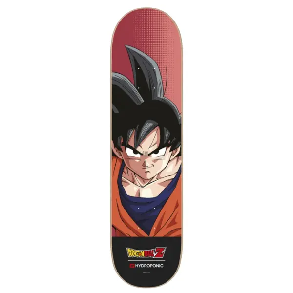 Skateboard Deck Hydroponic x DragonBall Z Son Goku (8.25" - Rot)