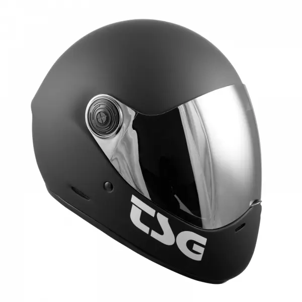 Helm TSG Pass Pro Solid Downhill (S - Matt Black)