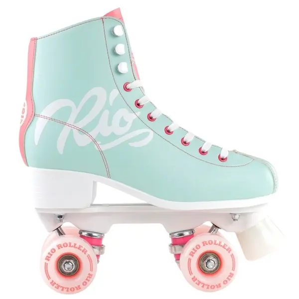 Rollschuhe Rio Roller Script Teal (Teal - 39.5)