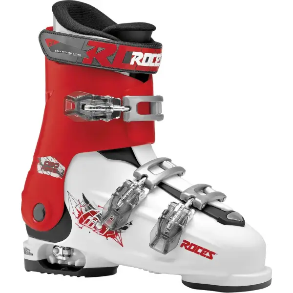 Skischuhe Kinder Roces Idea Free 6in1 Junior Verstellbar (22.5-25.5 - White/Red)