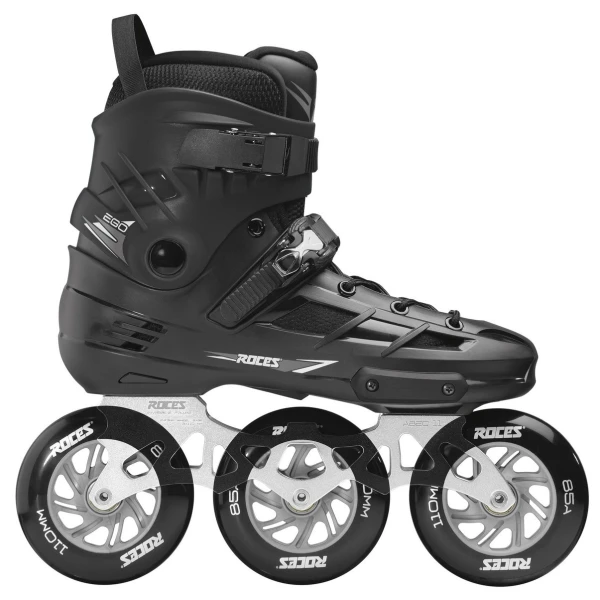 Roces EGO 3x110 TIF Inline Skates (Schwarz - 39)