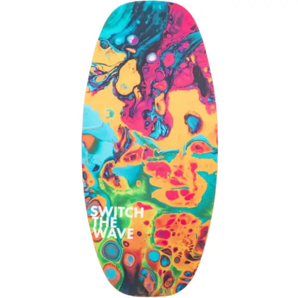 Skimboard Switch Boards Flow Abstract (34" - Blau)