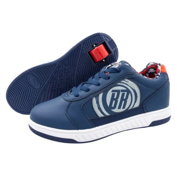 Schuh Mit Rollen Breezy Hero 2 Blau (Blau - 33)