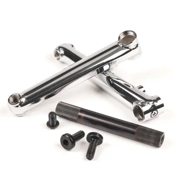 BMX Kurbel Salt Plus Pro 48 3-Piece (165mm - Chrome)