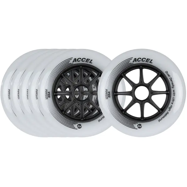 Inliner Rollen Powerslide Accel 6 Stk. (125mm - 85A)