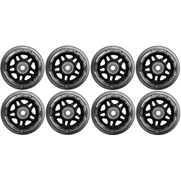 Inliner Rollen Rollerblade 8 Stk. (80mm - 82A)