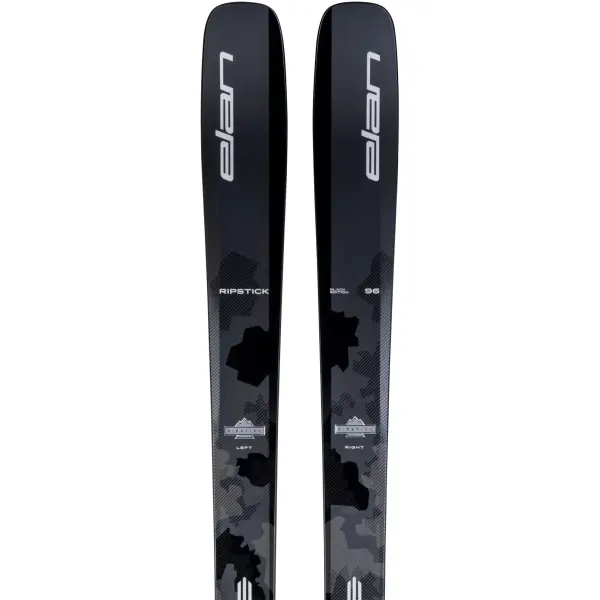 Freeride Ski Elan Ripstick 96 Schwarz Edition (182cm - Schwarz)